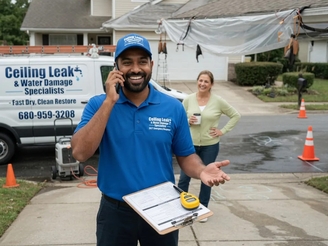 Ceiling Leak Cleanup Daykin, NE FAQs